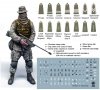 Toro 35F135 Irak 2003 - Strzelec Wyborowy - Figurka z kalkomanią 1/35